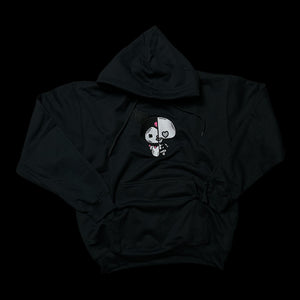 Half Skeleton Kuromi Hoodie