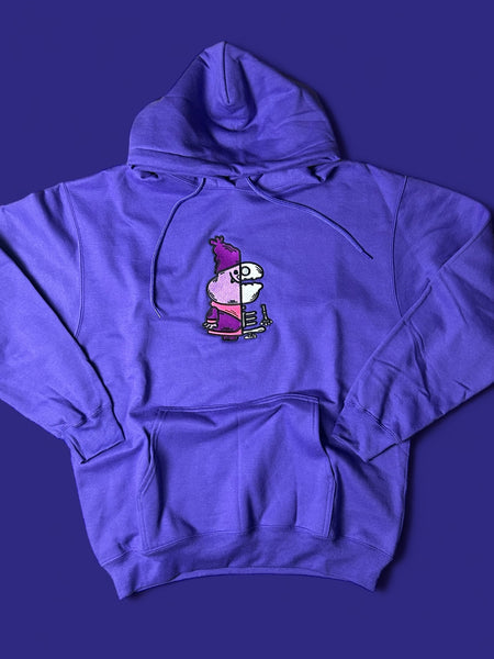 Half Skeleton Chowder Hoodie