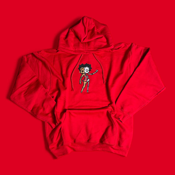 Betty Boop Half Skeleton Hoodie