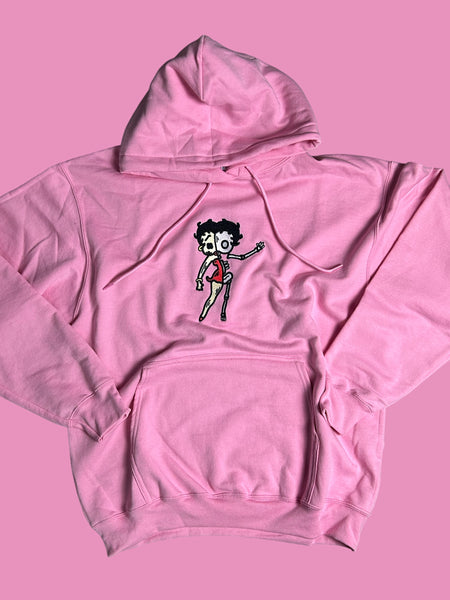 Betty Boop Half Skeleton Hoodie