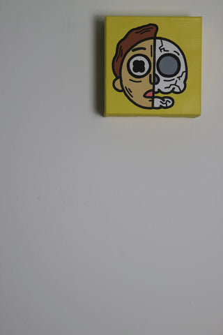 "Morty's Skull" 2021 Original Artwork