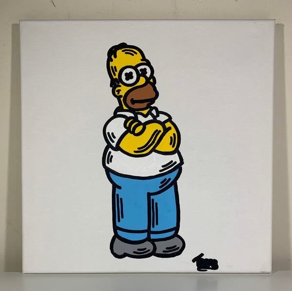 "Homer" Canvas 2019 Original Artwork