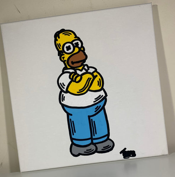 "Homer" Canvas 2019 Original Artwork