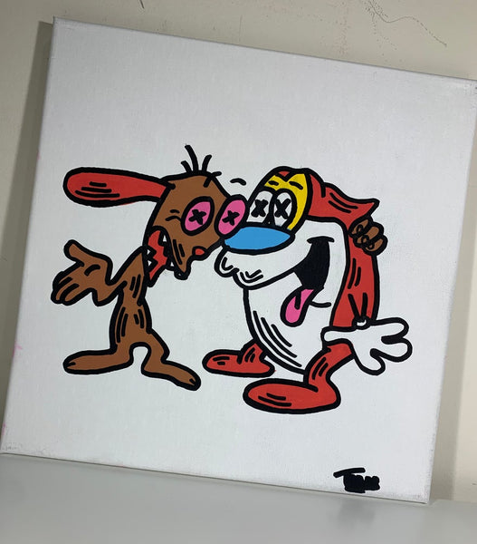 "Ren and stimpy" 2019 Original Artwork