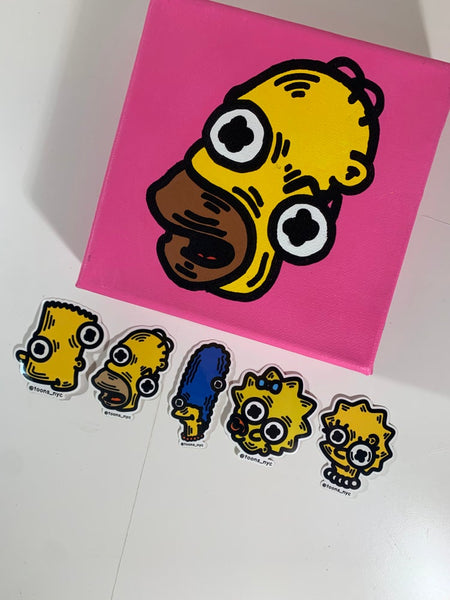 Twisted Simps Series Sticker Pack