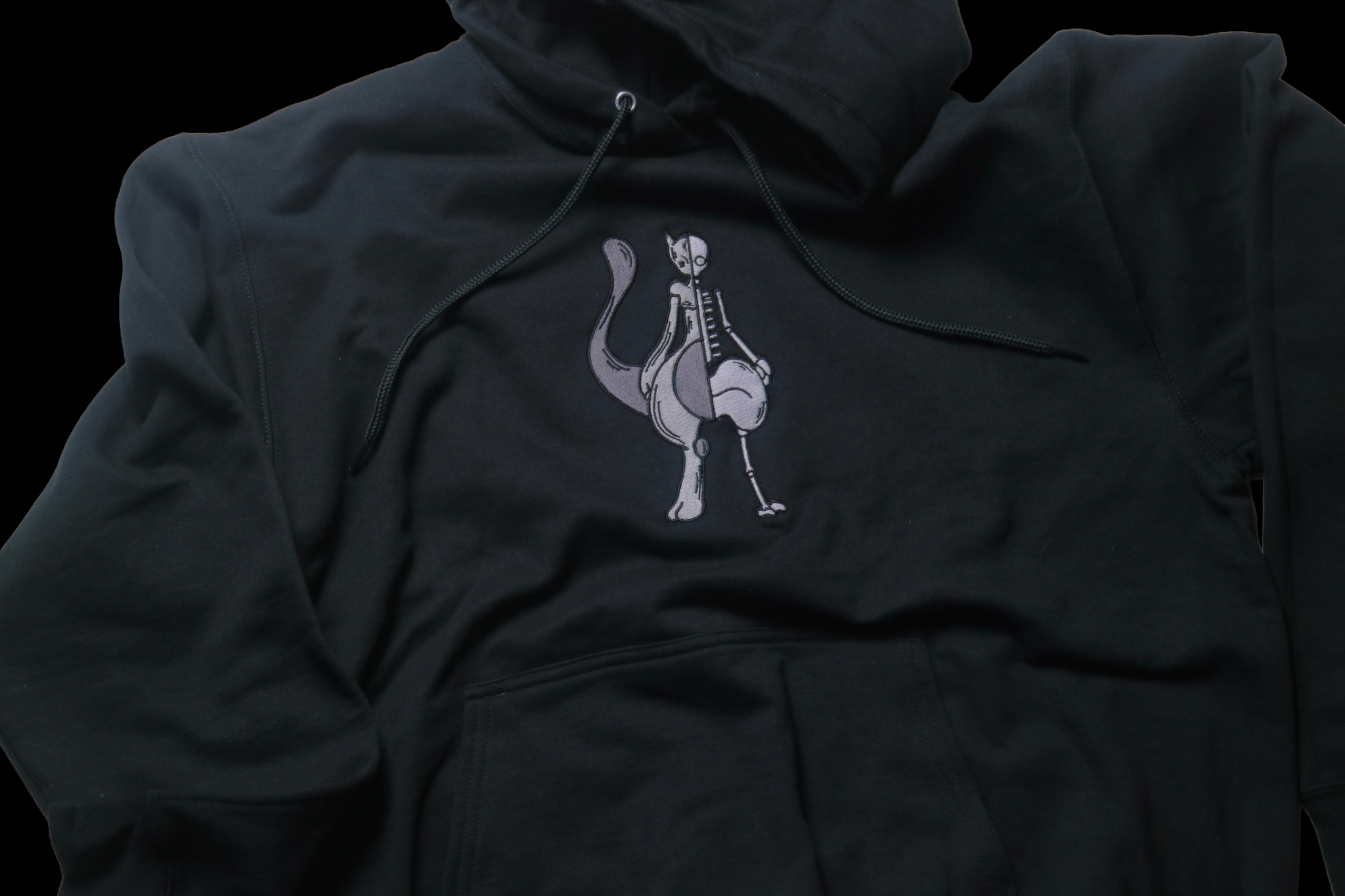 Half Skeleton Big Alien ThrowBack Edition Hoodie